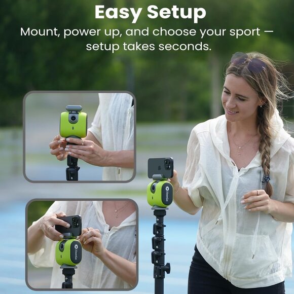 XbotGo Chameleon AI Auto Sports Action Camera - Picture 8 of 13